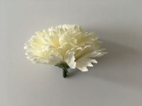 Mýdlové květy Extra velký Karafiát - krémový