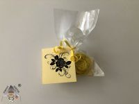 Háčkovaná brož růže - malá Dubový skřítek