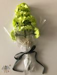 Mýdlová kytice Karafiát limetkový s hyacintem  5