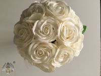 Mýdlové Květy - Velké Růže – Bílá 15