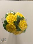 Mýdlové Květy - Velké Růže – Žluté 5