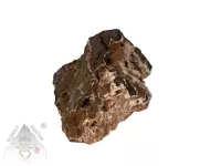 Achát troskový – přírodní minerál s nepravidelnou, porézní strukturou v béžovo-hnědých odstínech