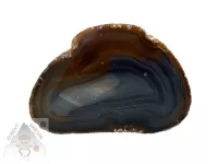 Achátový bochník – přírodní minerál, dekorace pro harmonii a ochranu.