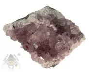 Přírodní ametystová drúza s fialovými krystaly