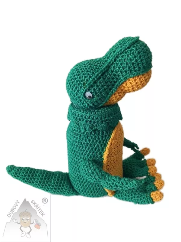 Dinosauří dóza – hravý úložný prostor s prehistorickým šarmem Dubový skřítek