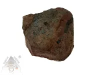 Jaspis surový – přírodní minerál v hnědo-červených odstínech s přírodní kresbou