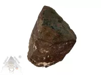 Jaspis surový – přírodní minerál v hnědo-červených odstínech s přírodní kresbou