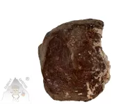 Jaspis surový – přírodní minerál v hnědo-červených odstínech s přírodní kresbou