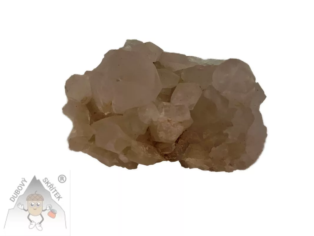 Surový křišťál – přírodní čirý krystalický minerál