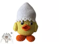 Kuřátková dózička žlutá– roztomilý úložný prostor s jarním nádechem