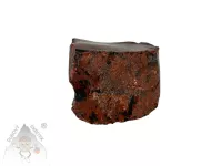 Mahagonový obsidián – leštěný kámen s hnědo-černým vzorem