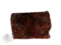 Mahagonový obsidián – leštěný kámen s hnědo-černým vzorem