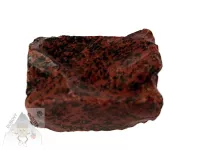 Mahagonový obsidián – leštěný kámen s hnědo-černým vzorem