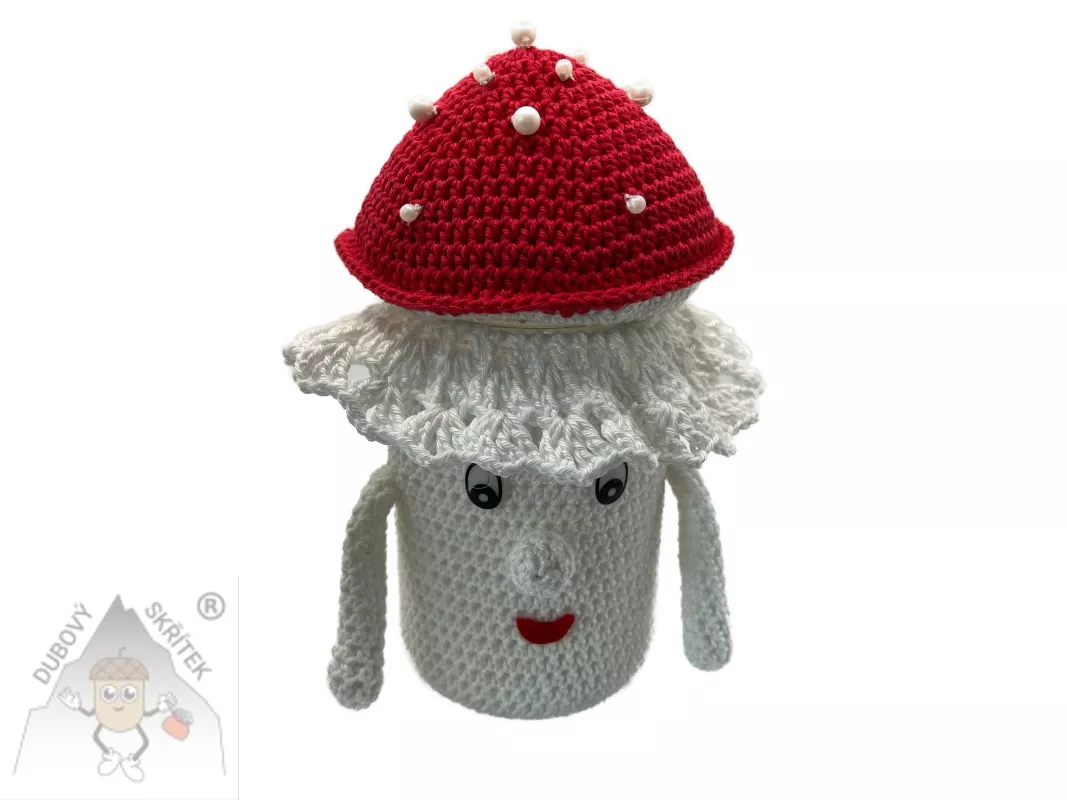 Muchomůrka dózička - kouzelná skrýš s úsměvem