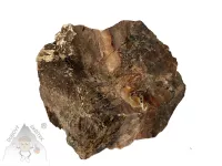 Opál dřevitý (1) – přírodní minerál se strukturou zkamenělého dřeva Opál dřevitý – přírodní kámen s kresbou připomínající zkamenělé dřevo