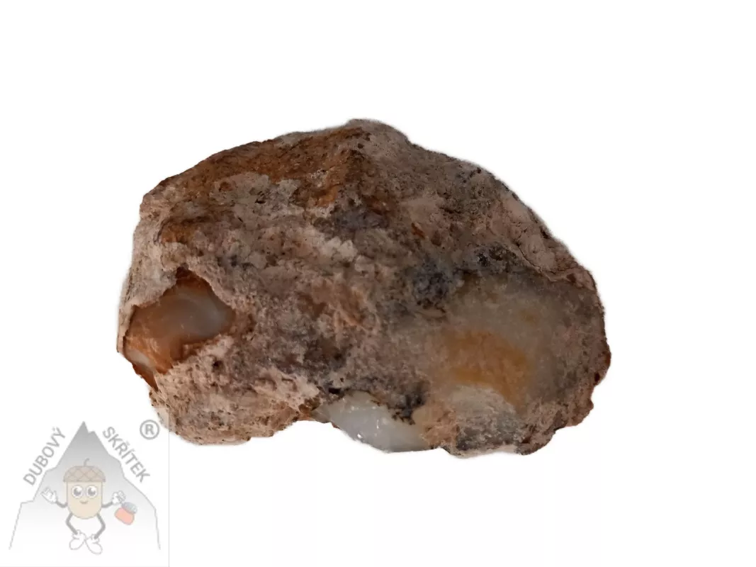 Opál ohnivý v matečné hornině