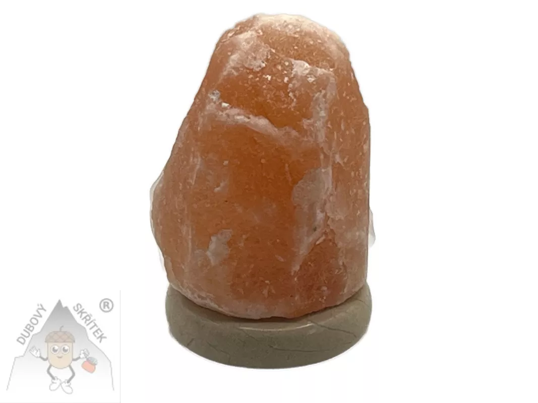 Solná lampa z himálajské soli s USB připojením