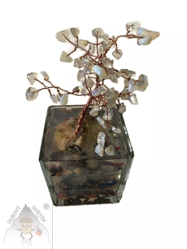 Stromeček štěstí ve skle – Opalit (1)