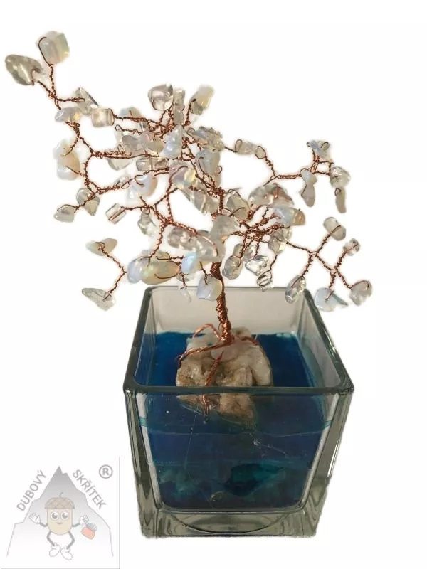 Stromeček štěstí ve skle – Opalit (2)