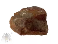 Vybroušený achát s krásným páskováním a křemenným středem