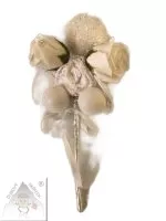 Zimní kytice - něžná krása v bílé