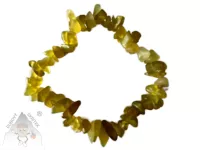 Citrínový náramek z nepravidelných žlutých kamenů