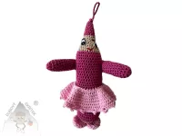 Háčkovaná pastelka amigurumi ručně vyráběná dekorace hračka